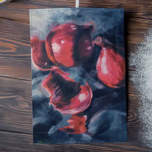 Keittiöpyyhe Sipulit II